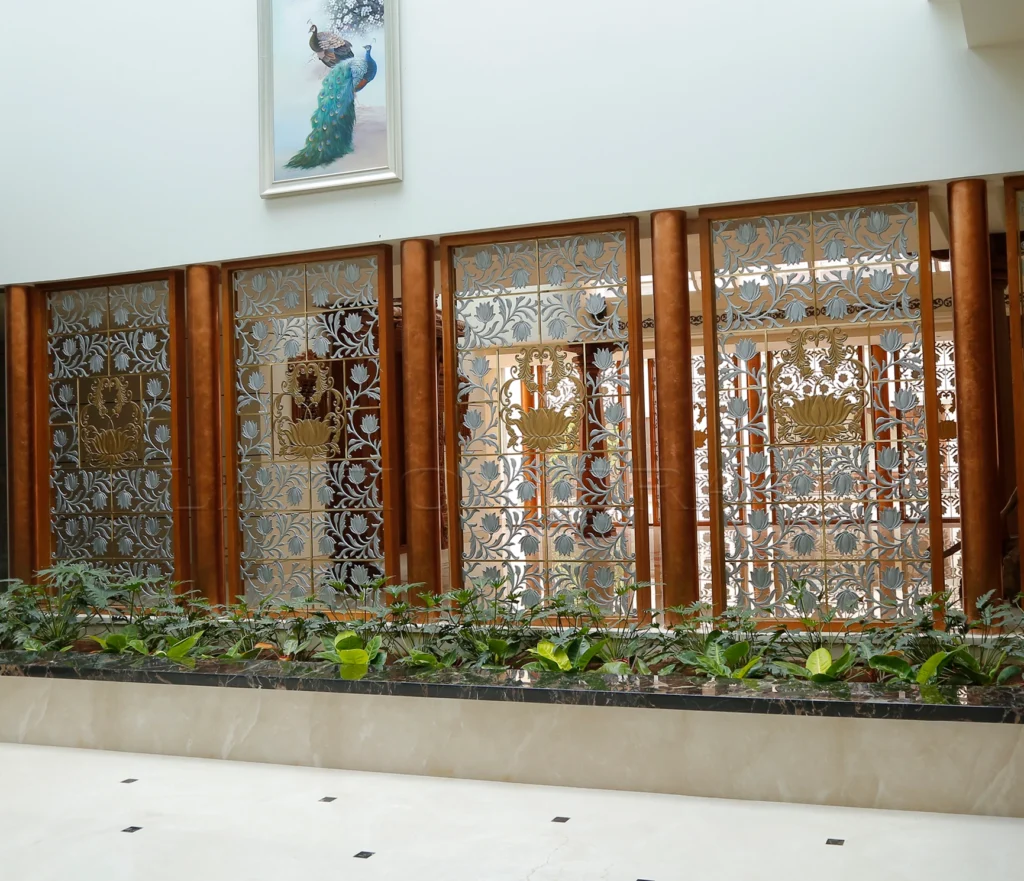 Partition Grills - Brass Partition Grill Designs